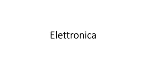 Elettronica