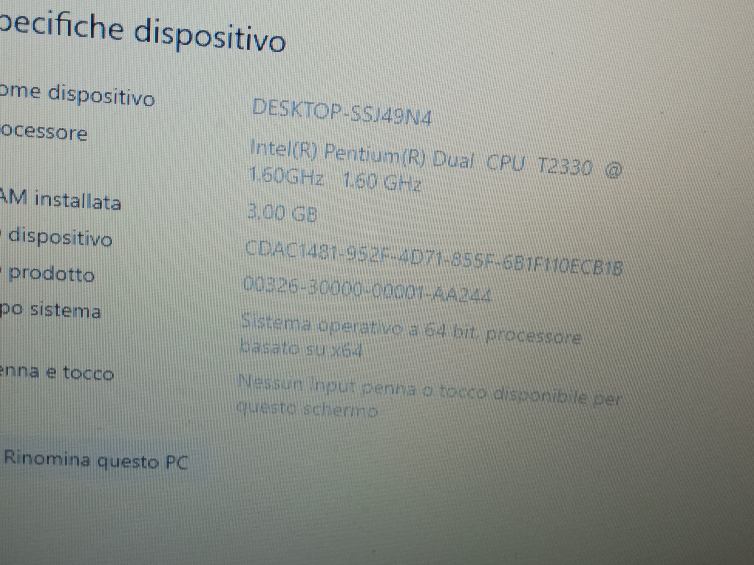 Computer Notebook Acer Aspire Aspire 5715z Intel t2330 15.4wide (Sped.24h) - immagine 2